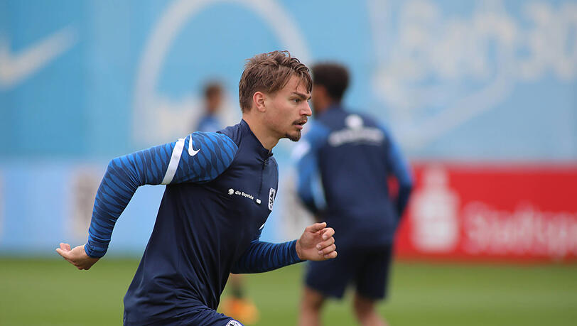 Auf dem Sprung in den Drittliga-Kader? Löwen-Talent Valentin Sponer. Auf dem Sprung in den Drittliga-Kader? Löwen-Talent Valentin Sponer.