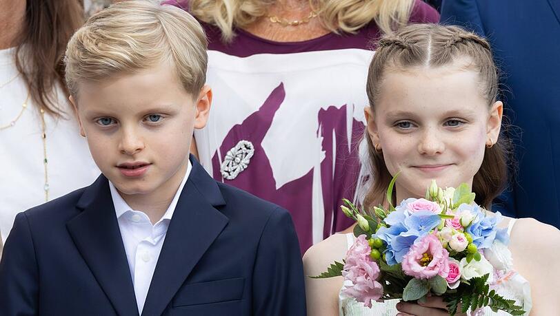 Jacques und Gabriella von Monaco feiern Geburtstag. Jacques und Gabriella von Monaco feiern Geburtstag.