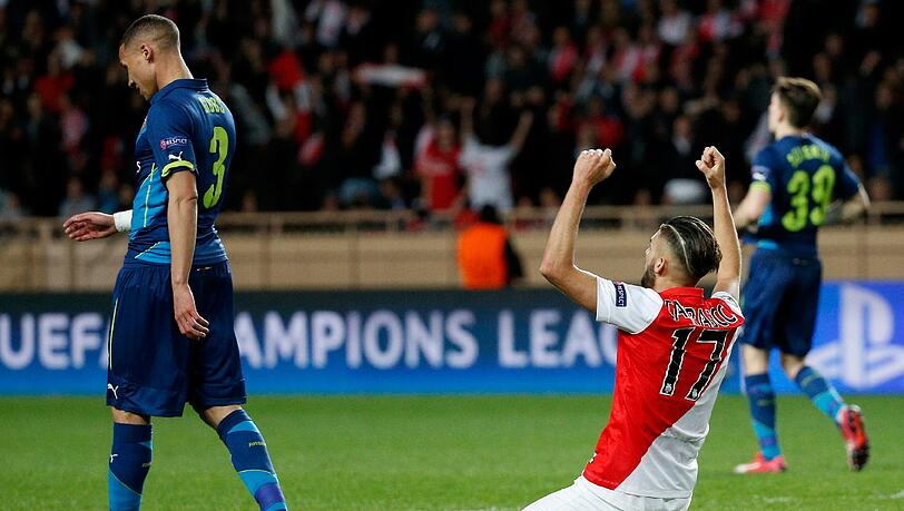 Der FC Arsenal konnte zwar mit 2:0 gewinnen, aber sich nicht gegen den AS Monaco im Achtelfinale durchsetzen. Der FC Arsenal konnte zwar mit 2:0 gewinnen, aber sich nicht gegen den AS Monaco im Achtelfinale durchsetzen.