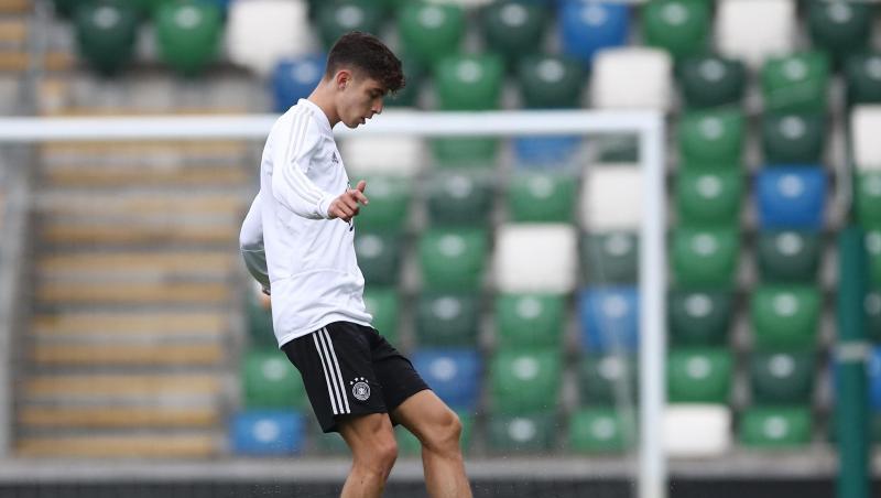 Kai Havertz steht gegen in Nordirland nicht in der Startelf. Kai Havertz steht gegen in Nordirland nicht in der Startelf.