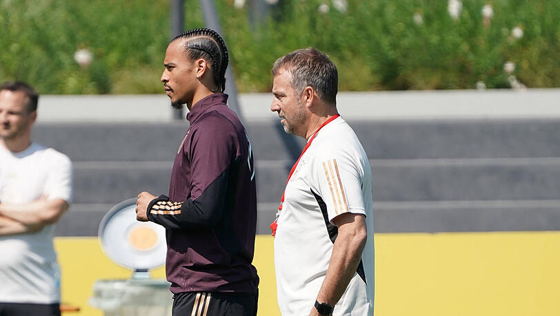 Leroy Sané und Hansi Flick – das war bisher keine Liebesbeziehung.