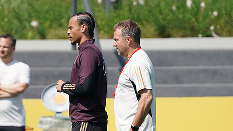 Leroy Sané und Hansi Flick – das war bisher keine Liebesbeziehung.