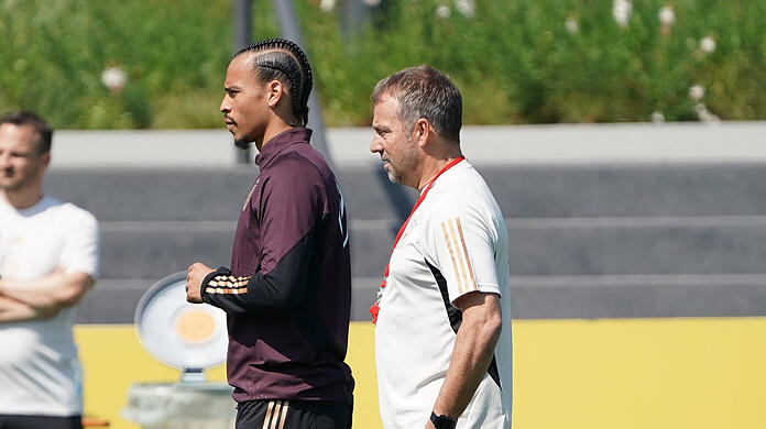 Leroy Sané und Hansi Flick – das war bisher keine Liebesbeziehung.