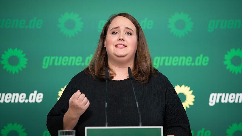 "Ich würde davon ausgehen, dass wir um die 2000 Euro rum liegen": Ricarda Lang (Archivfoto).