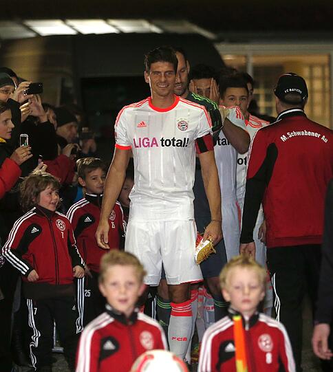 Gomez-Comeback beim Bayern-Test in Markt Schwaben - die Bilder.