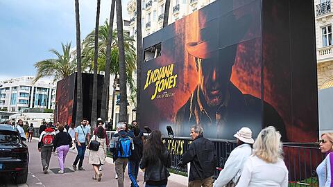 Der letzte Teil der "Indiana Jones"-Saga feiert Premiere in Cannes. Sein deutscher Name lautet "Das Rad des Schicksals".