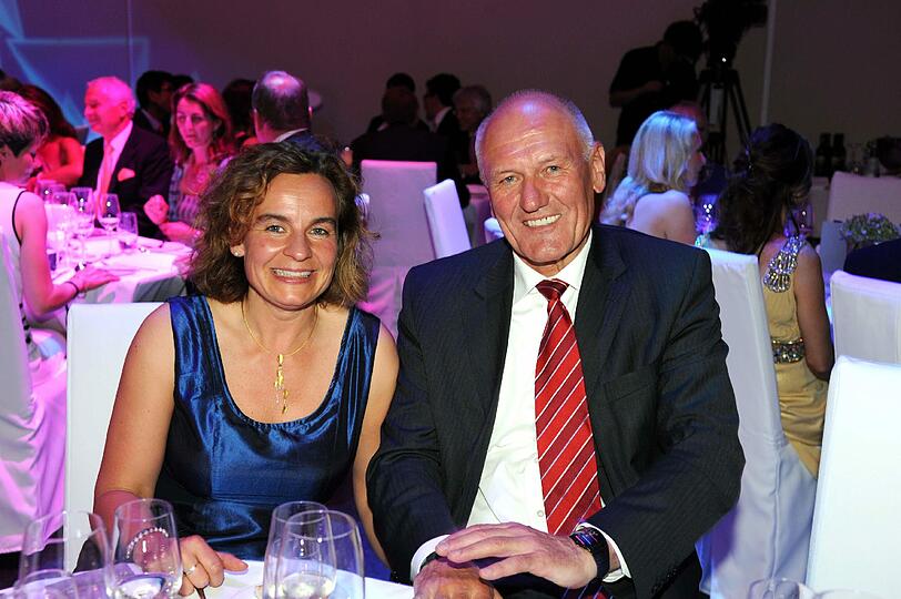 Manfred Nüssel und seine Schwiegertochter Susanne.