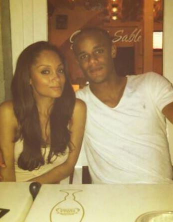 Vincent Kompany's Frau Carla.