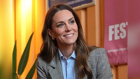 Prinzessin Kate erhielt eine pr&auml;ventive Chemotherapie. Inzwischen ist sie in Remission.