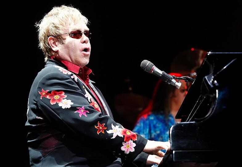 Elton John in der Olympiahalle: Große Gefühle, Siebzger-Rock und Klaviersound. Die Bilder.