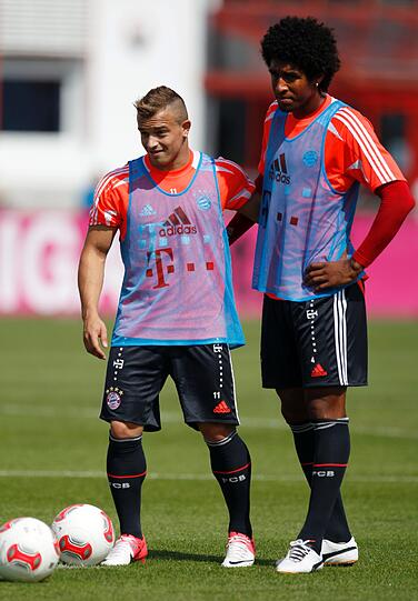 Shaqiri und Dante.