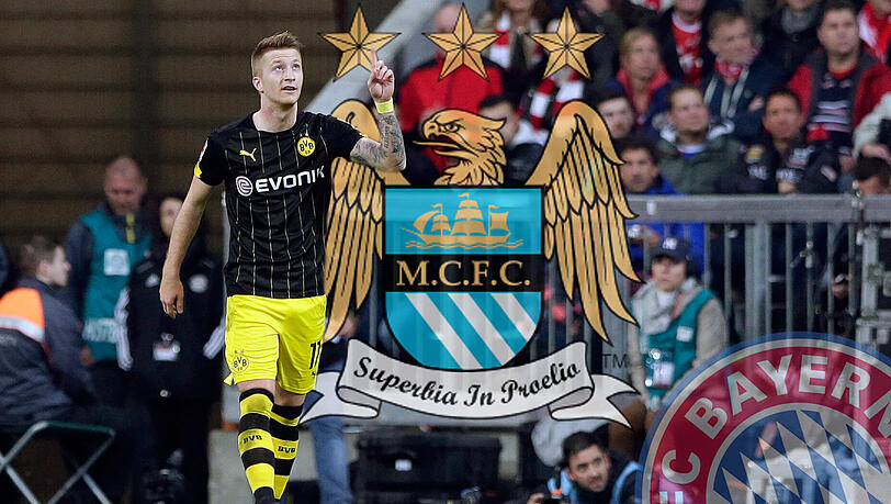 Auf dem Transfermarkt heiß begehrt: Marco Reus Auf dem Transfermarkt heiß begehrt: Marco Reus