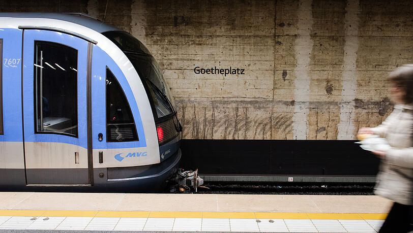 Am Goetheplatz muss vor allem der Beton saniert werden.