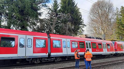 In der S-Bahn befanden sich zum Unfallzeitpunkt rund 100 Personen.