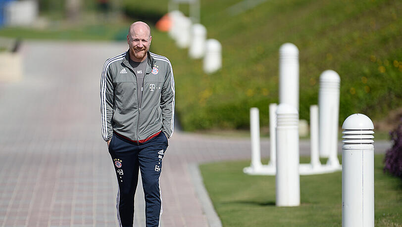 Sportvorstand Matthias Sammer im Trainingscamp in Doha Sportvorstand Matthias Sammer im Trainingscamp in Doha