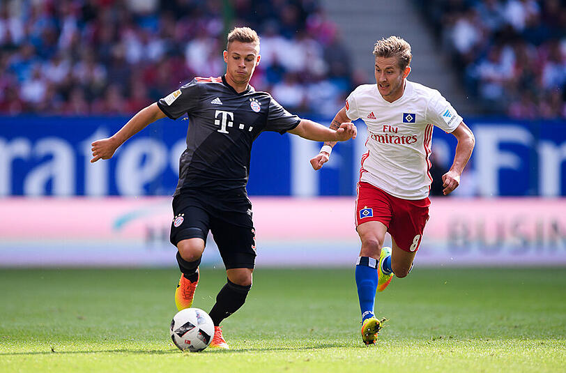 18. Joshua Kimmich (FC Bayern) - 12 Mal gefoult