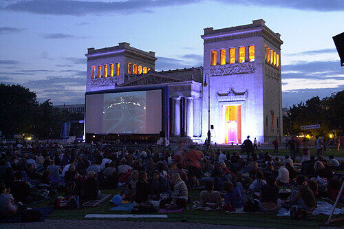 Kino Open Air am Königsplatz