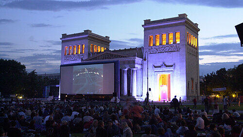 Kino Open Air am Königsplatz Kino Open Air am Königsplatz