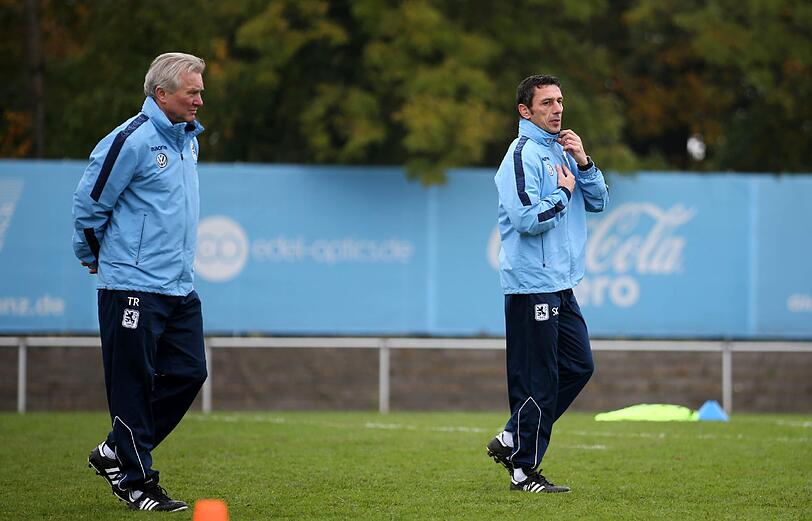 Das erste Training mit dem neuen Co-Trainer Sven Kmetsch.