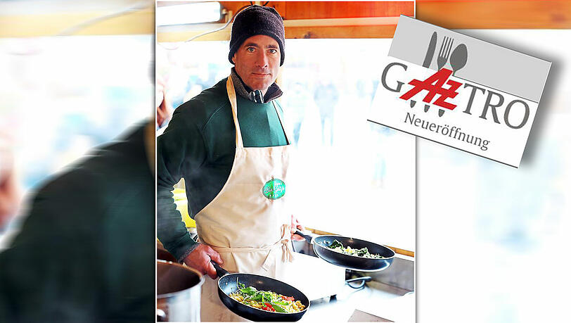 Alexander Johow kocht auf dem Tollwood vegane Spätzle-Variationen. Alexander Johow kocht auf dem Tollwood vegane Spätzle-Variationen.
