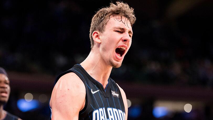 Franz Wagner steuerte beim Sieg gegen die Rockets 13 Punkte und acht Rebounds bei.