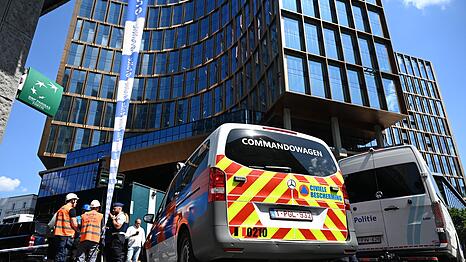 Das Geb&auml;ude in der Br&uuml;sseler Innenstadt wird umgebaut.