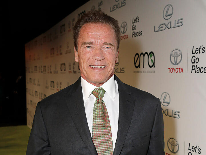Arnold Schwarzenegger kann auch romantisch sein