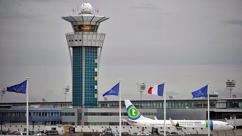 Der Flughafen Orly bei Paris.