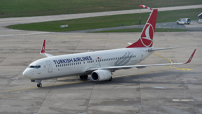 Eine Maschine der türkischen Fluggesellschaft Turkish Airlines (Symbolbild) Eine Maschine der türkischen Fluggesellschaft Turkish Airlines (Symbolbild)