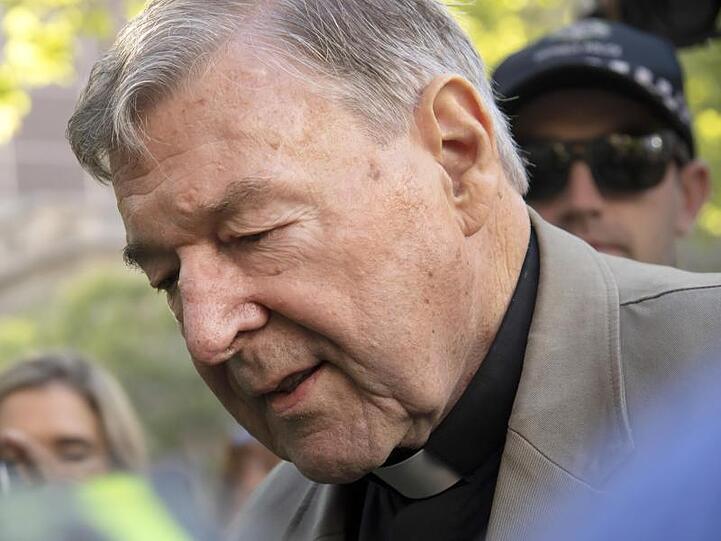 Kardinal George Pell spricht eine Warnung aus.