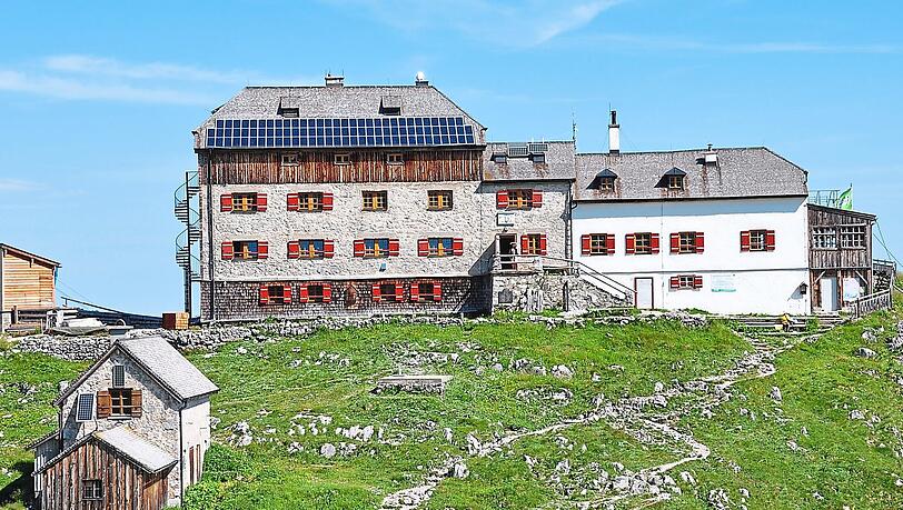 12.800 Besucher haben im vergangenen Jahr im Watzmannhaus übernachtet.