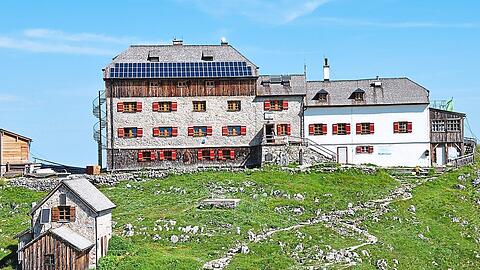 12.800 Besucher haben im vergangenen Jahr im Watzmannhaus übernachtet.