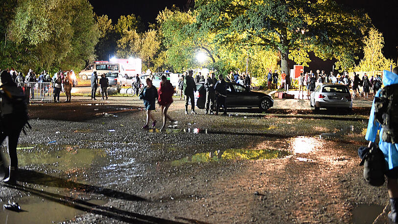 Unwetter-Chaos beim Chiemsee Summer 2017. Die Bilder.