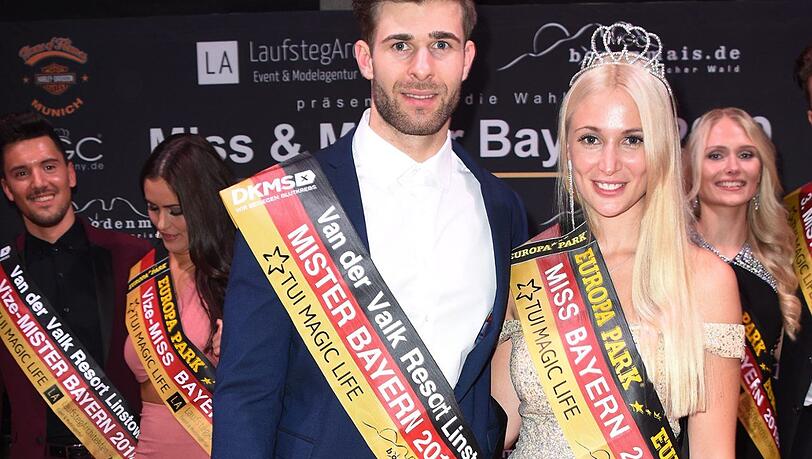 Strahlende Gewinner: Marco Schmidt und Verena Mann. Strahlende Gewinner: Marco Schmidt und Verena Mann.