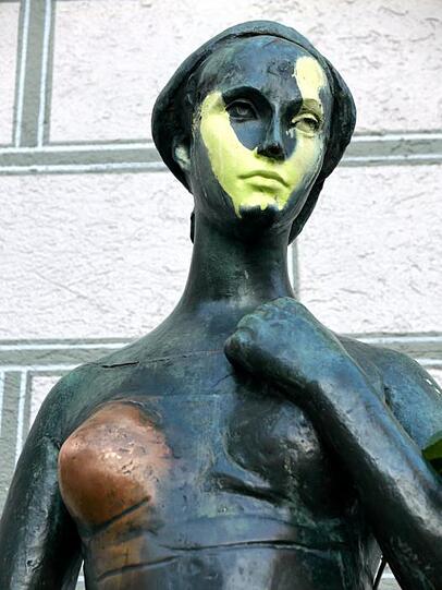Vandalismus an der "bezaubernden Julia".