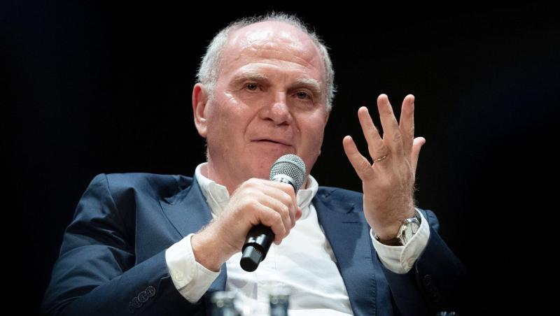 Hat bis vier Uhr in der Nacht an seiner Abschiedsrede gefeilt: Uli Hoeneß. Hat bis vier Uhr in der Nacht an seiner Abschiedsrede gefeilt: Uli Hoeneß.