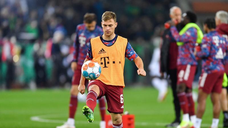 Münchens Joshua Kimmich vor dem Spiel.