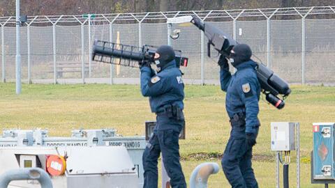 Die Drohnenabwehreinheit der Bundespolizei wurde im Dezember in Dienst gestellt. (Archivfoto)