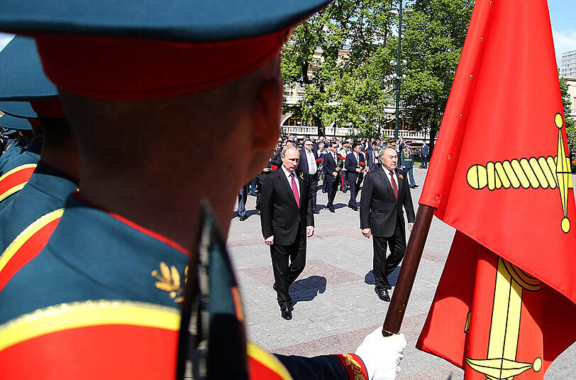 Militärparade in Moskau zum 71. Jahrestag des Siegs über Hitler-Deutschland: Die Bilder.