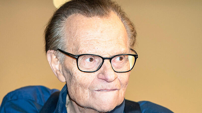 Larry King wird des Interviewführens nicht müde.