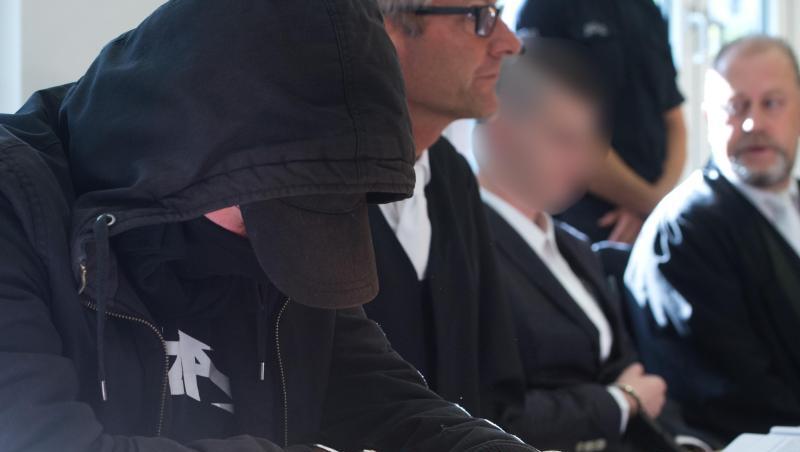 Die beiden Angeklagten während des Prozesses im Landgericht. Die beiden Angeklagten während des Prozesses im Landgericht.