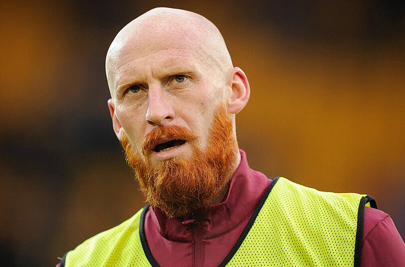 Zum Abschluss dieser Galerie würdigen wir noch zwei Bartfrisuren. Dieser Herr könnte durchaus zum Cast einer Neuverfilmung von "Braveheart" zählen: James Collins. Der Innenverteidiger ist zwar Waliser und kein Schotte, dennoch könnte er mit seinem flammend roten Bart als einer durchgehen.