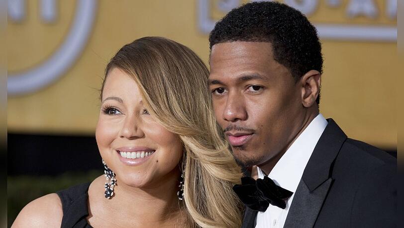 Nick Cannon (re.) und Mariah Carey bei einem Red-Carpet-Auftritt im Jahr 2014. Nur wenig später wurde ihre Ehe geschieden.