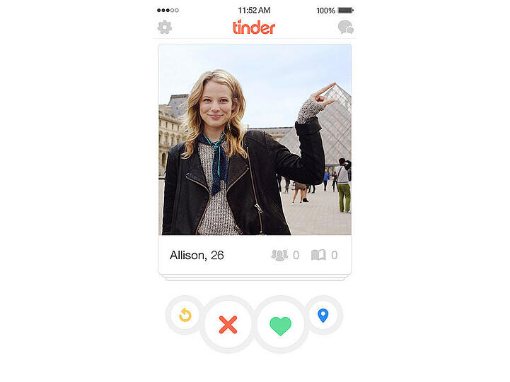 "Tinder" ist derzeit eine der angesagtesten Dating-Apps überhaupt