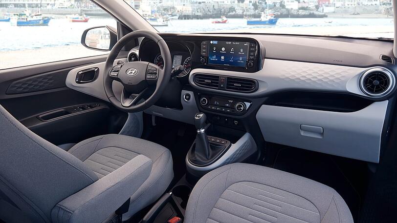 Gut sortiert: Den 8-Zoll-Touchscreen gibt es ab der Trend-Version.