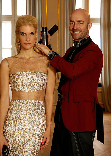 Designerin Natascha Grün und Star-Friseur Stefan Pauli