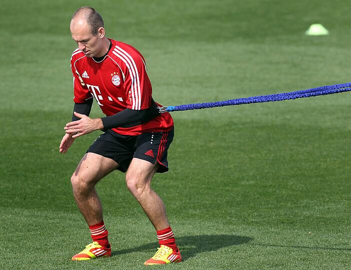 Aktuelle Impressionen vom Bayern-Trainingslager in Doha.