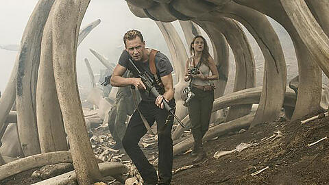 "Kong: Skull Island": James Conrad (Tom Hiddleston) und Mason Weaver (Brie Larson)