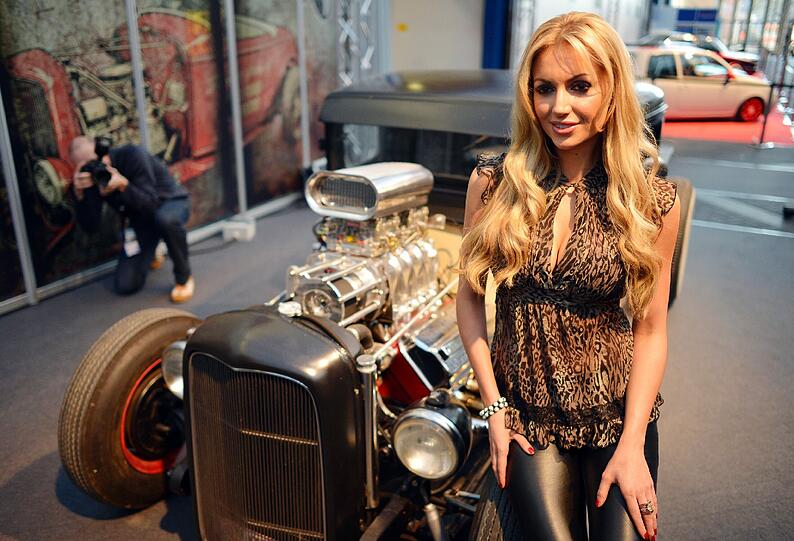 Rosanna Davison auf der Tuning Messe - die Bilder