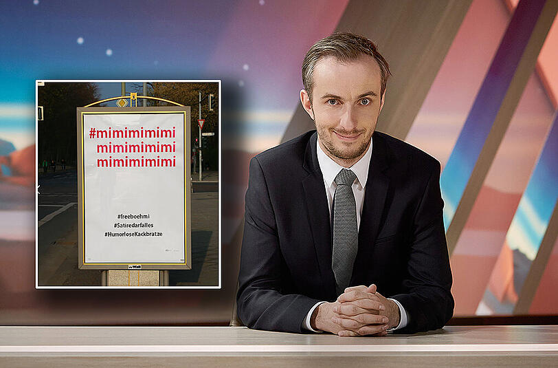 Das Plakat hing nicht lange, seine Wirkung dürfte es allerdings nicht verfehlt haben.